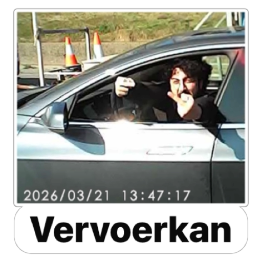 Sticker Nº 003, Vervoerkan